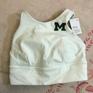 lululemon athletica White Crop Top